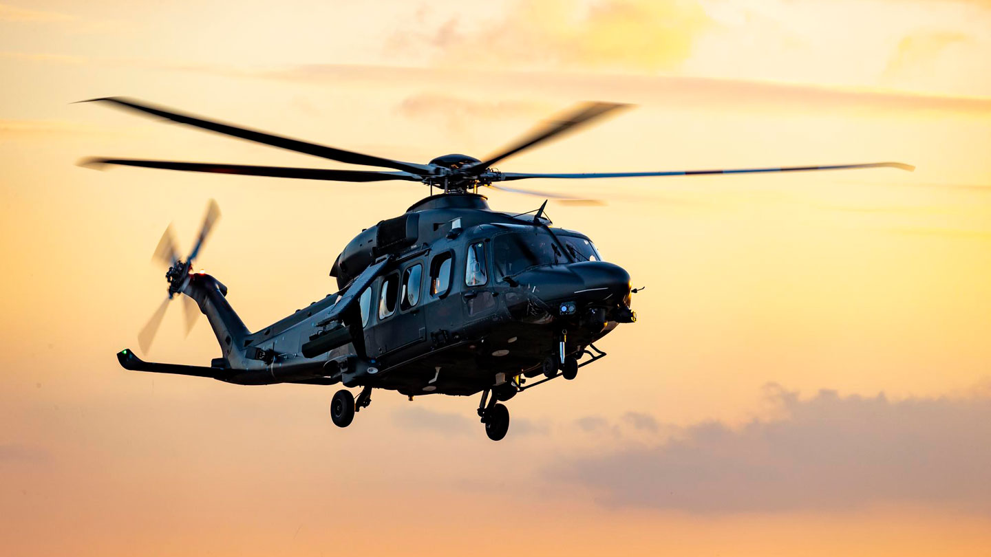 Leonardo AW149 new medium helicopter for the UK