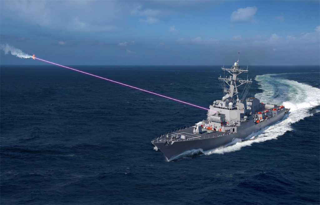 Lockheed Martin HELIOS laser drone defence