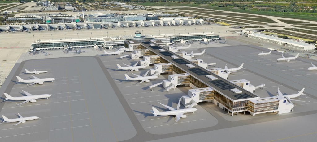 Munich Airport expansion of T2
