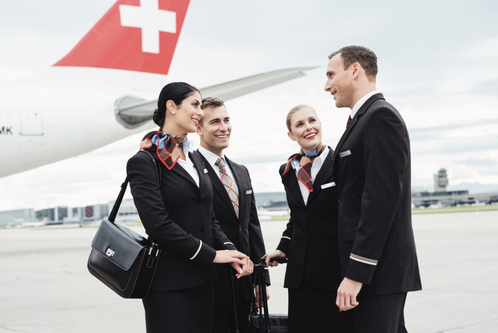 SWISS Airlines cabin crew