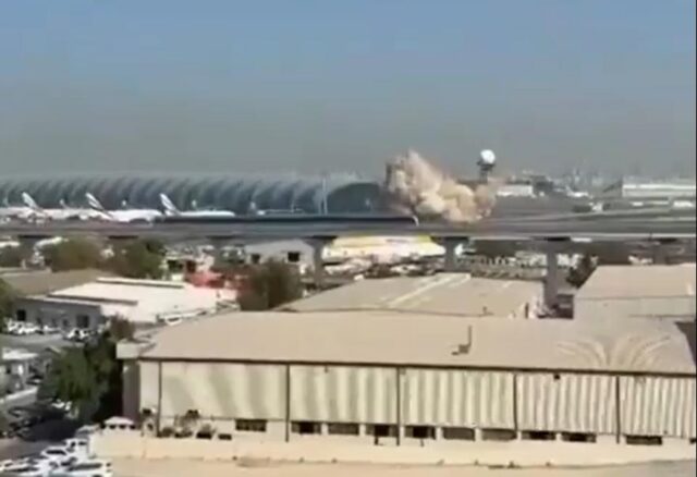 Drone strike on Dubai International