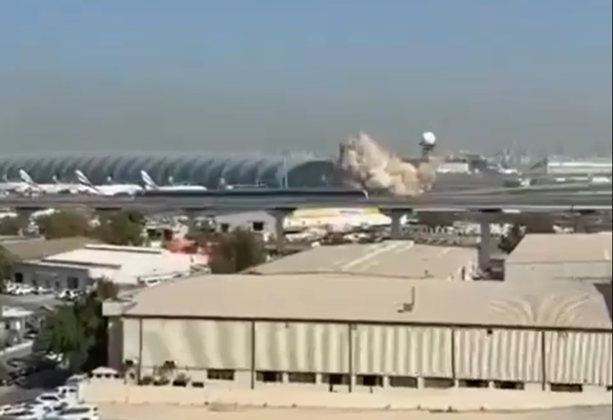 Drone strike on Dubai International
