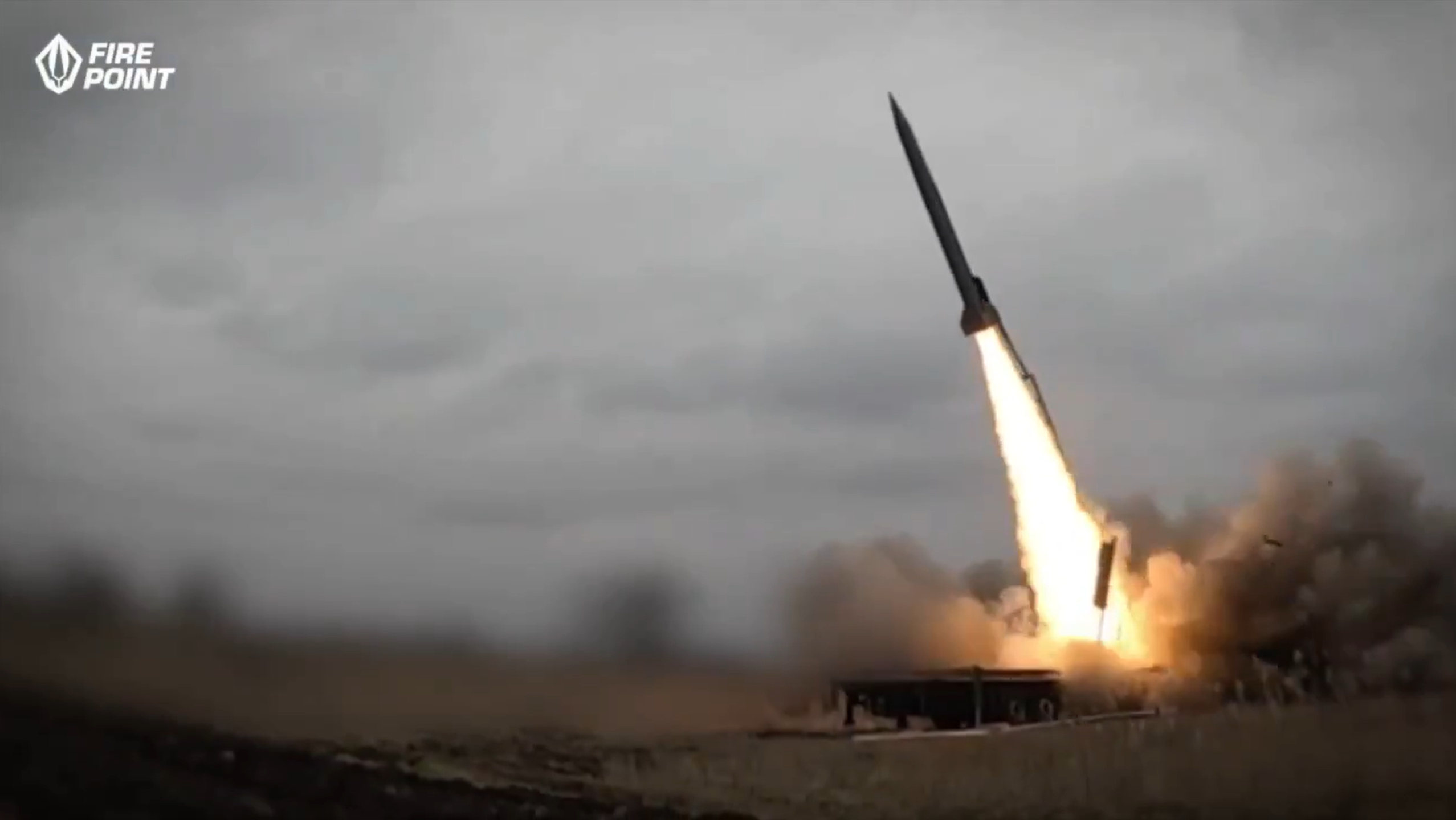 Fire Point FP-7 being fired first time seen in public