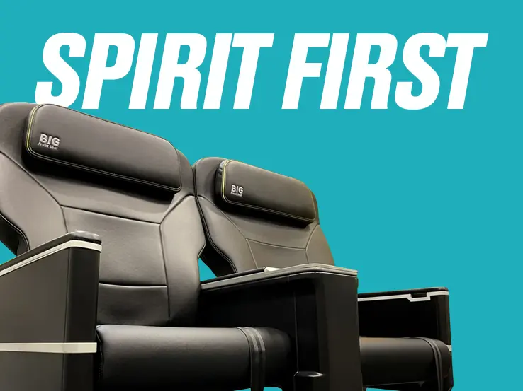 Spirit First Big Front Seat