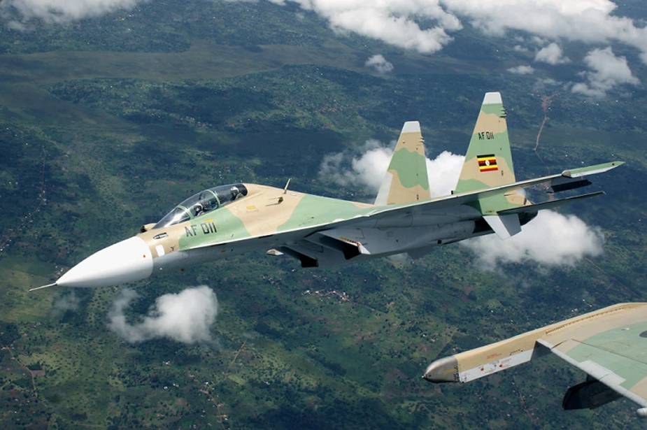 Uganda UPDAF sukhoi Su-30MK2