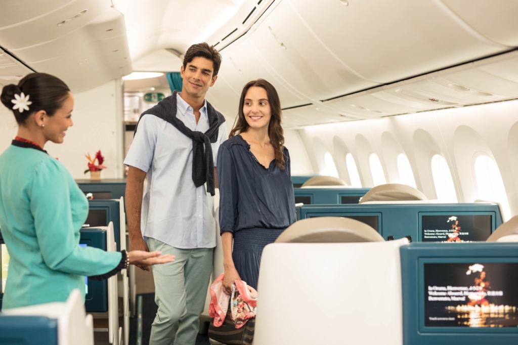 Air Tahiti Nui Poerava business class