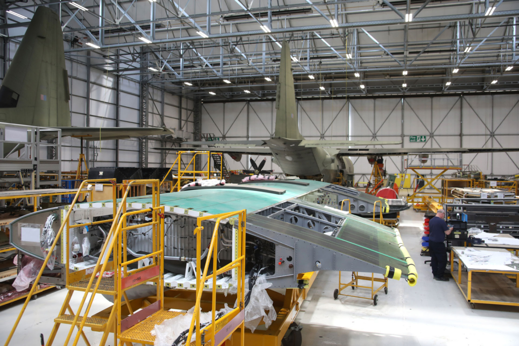 Centre wing box C-130 