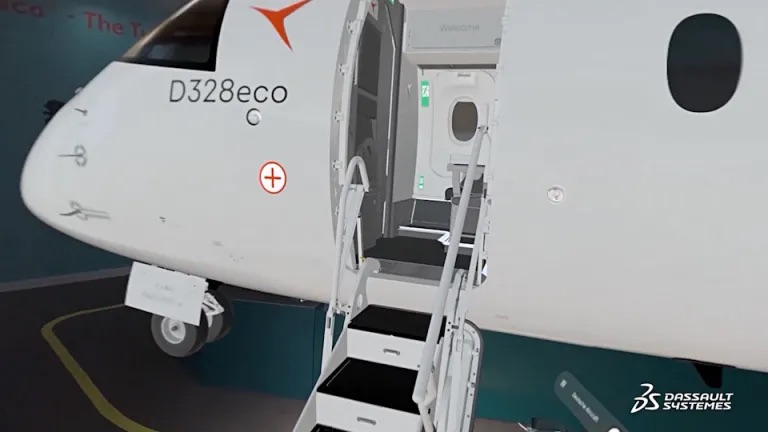 Deutsche Aircraft Dassault Systems 3DEXPERIENCE for D328eco