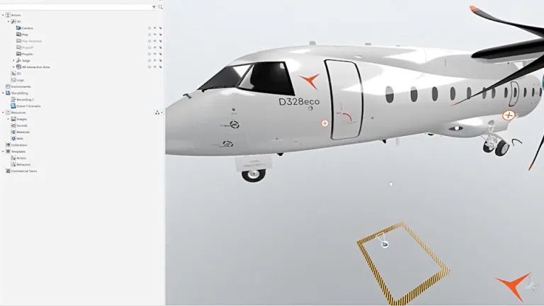 Deutsche Aircraft Dassault Systems 3DEXPERIENCE for D328eco