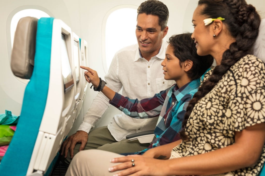 Air Tahiti Nui Moana economy class