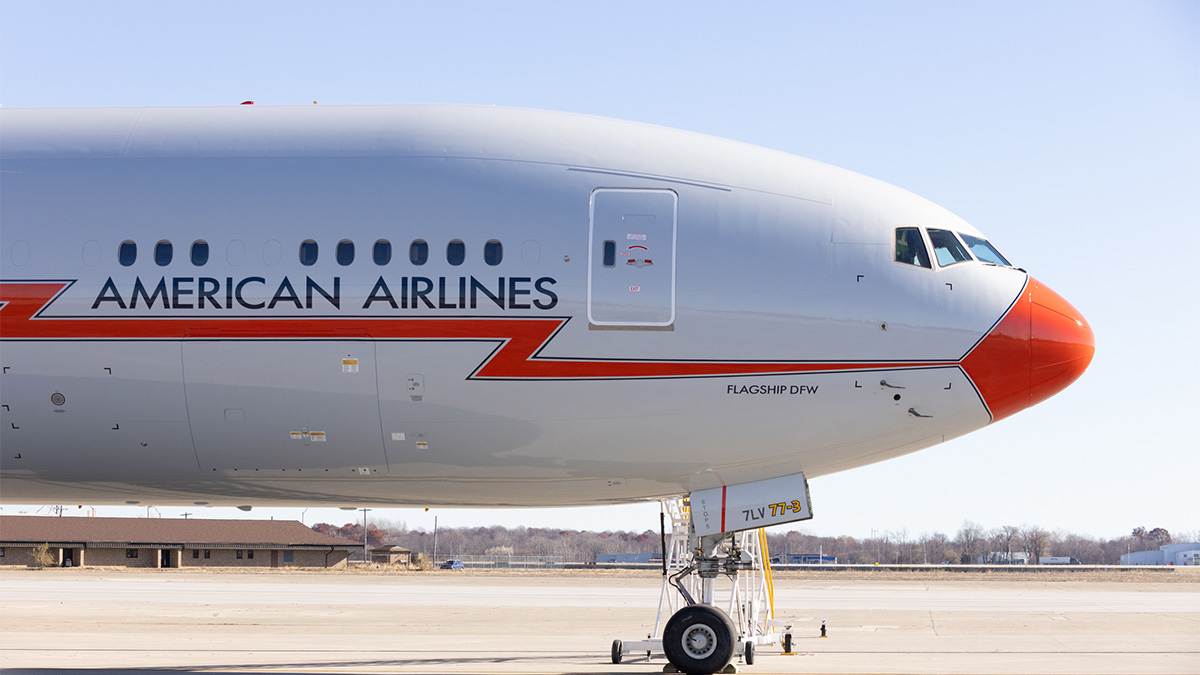 American Airlines Flagship DFW livery