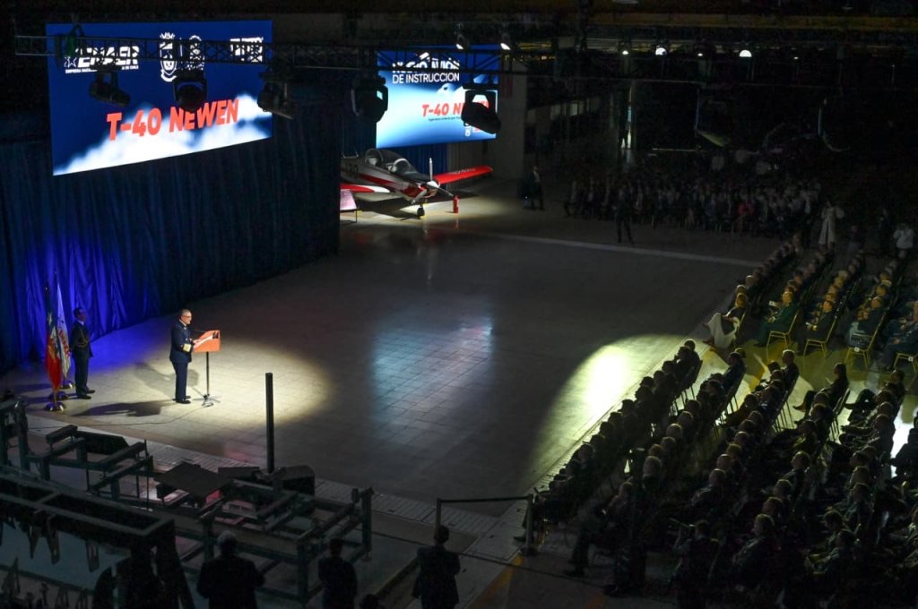 T-40 Newen trainer aircraft for Chile