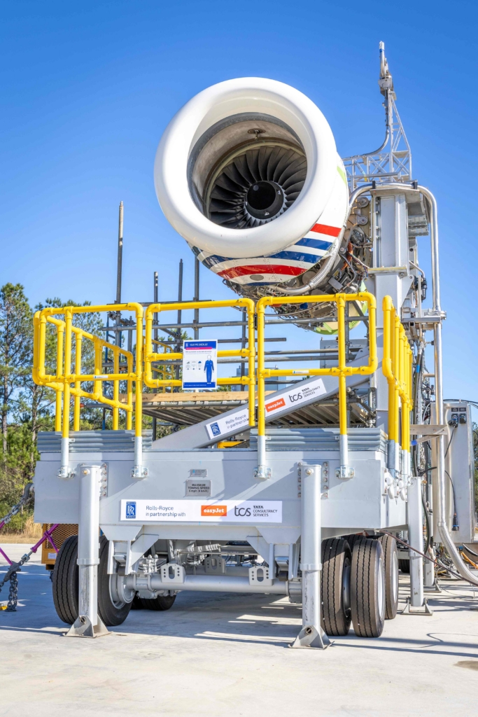 Rolls-Royce easyjet hydrogen engine tests