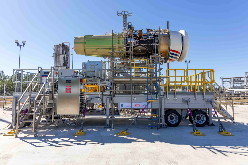 Rolls-Royce easyjet hydrogen engine tests