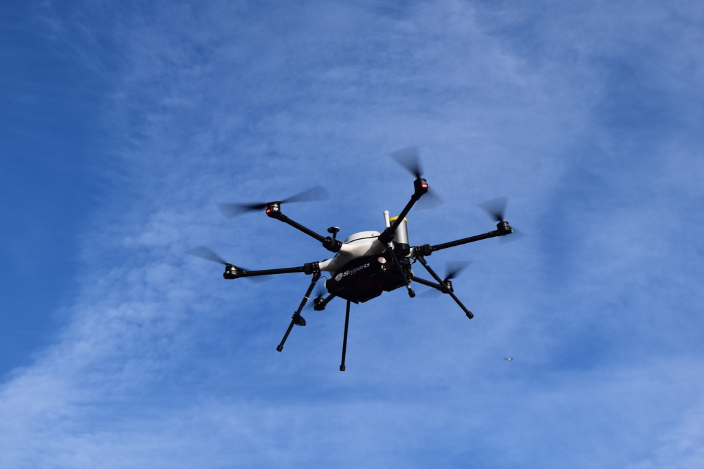 New York drone trial with PANYNJ, speedbird aero and skyports