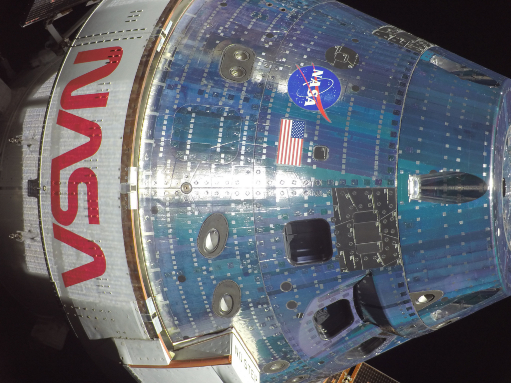 The Orion Spacecraft used in NASA's ARTEMIS II mission