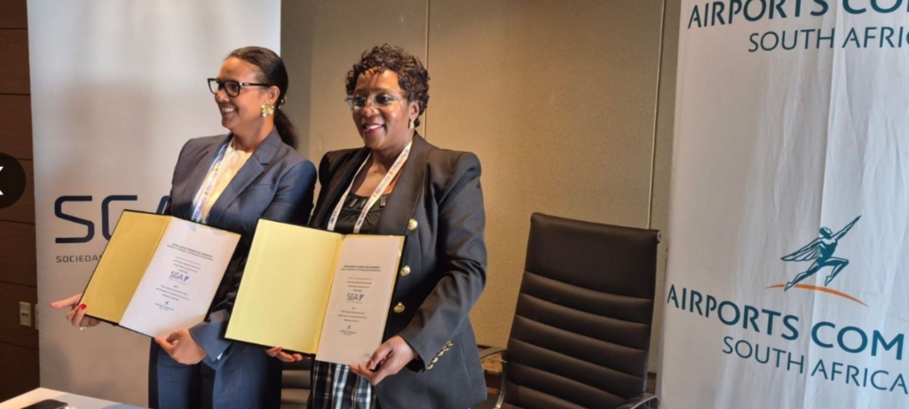 ACSA and SGA sign sister cooperation agreement to strengthen ties between South Africa and Angola 