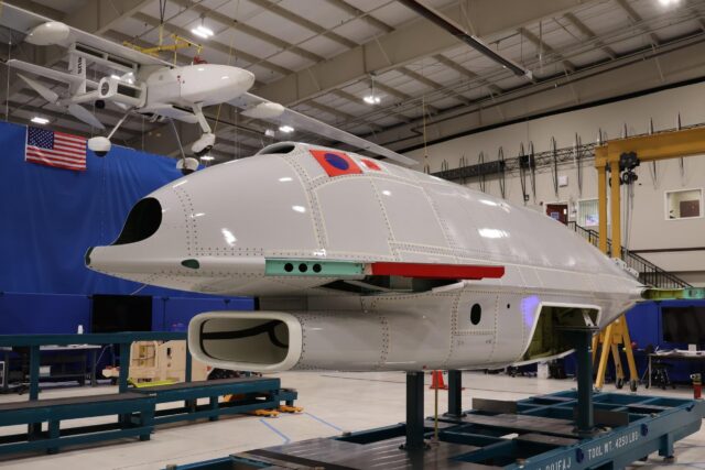 AUrora Flight Sciences X-65 fuselage 2