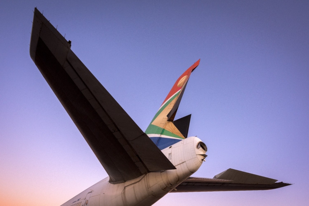 South African Airways tail