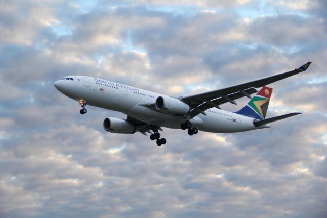 Airbus A330 Airplane of South African Airways