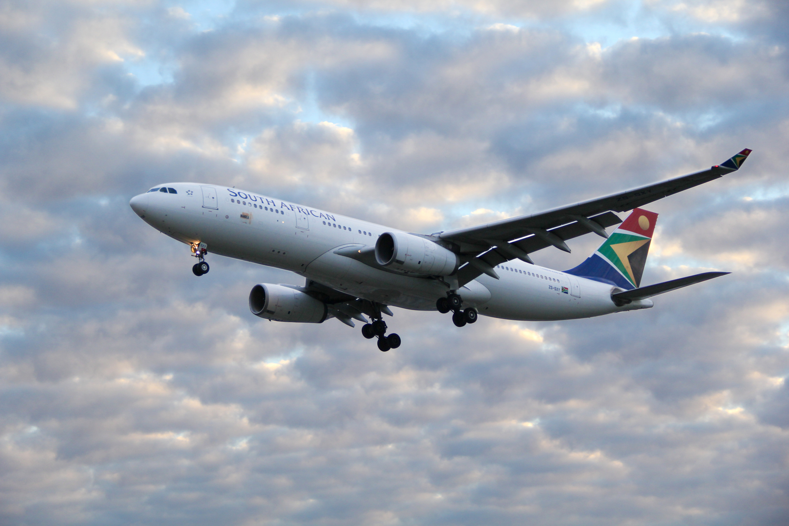 Airbus A330 Airplane of South African Airways