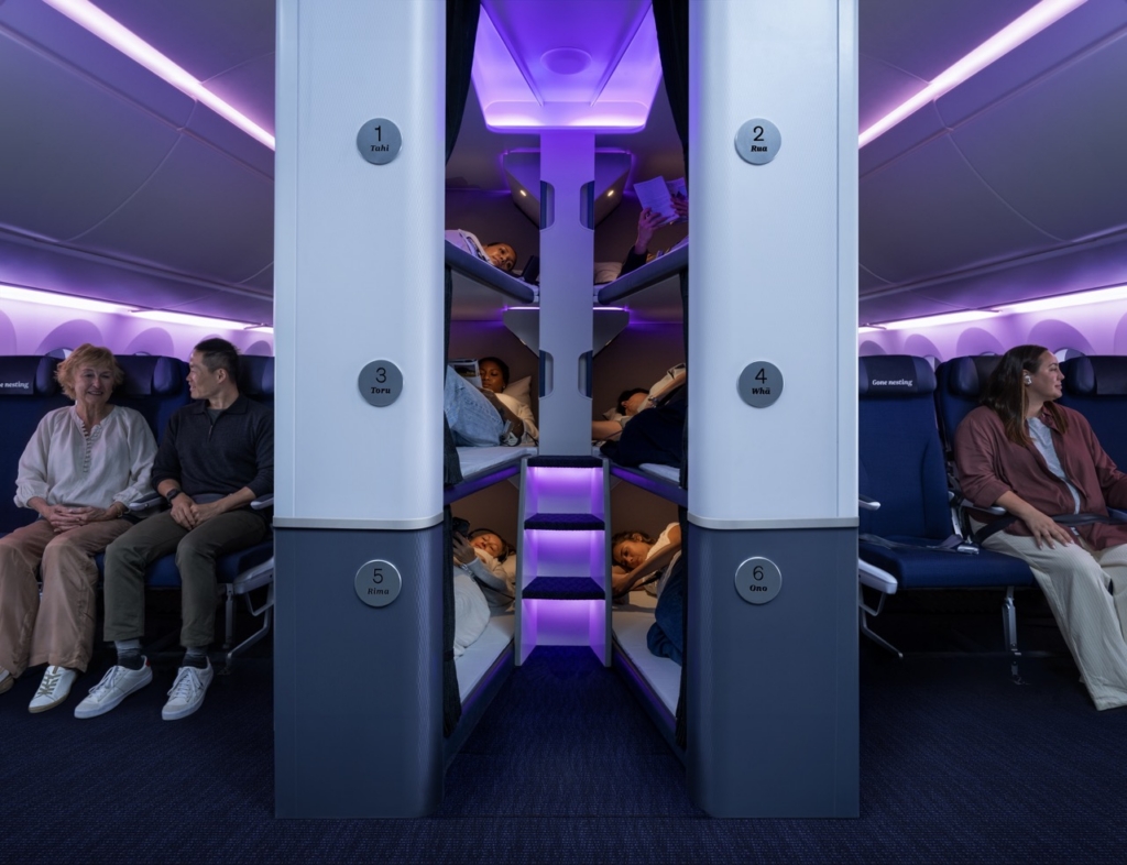 Air New Zealand Economy Skynest