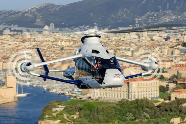 Airbus Racer helicopter on a test flight