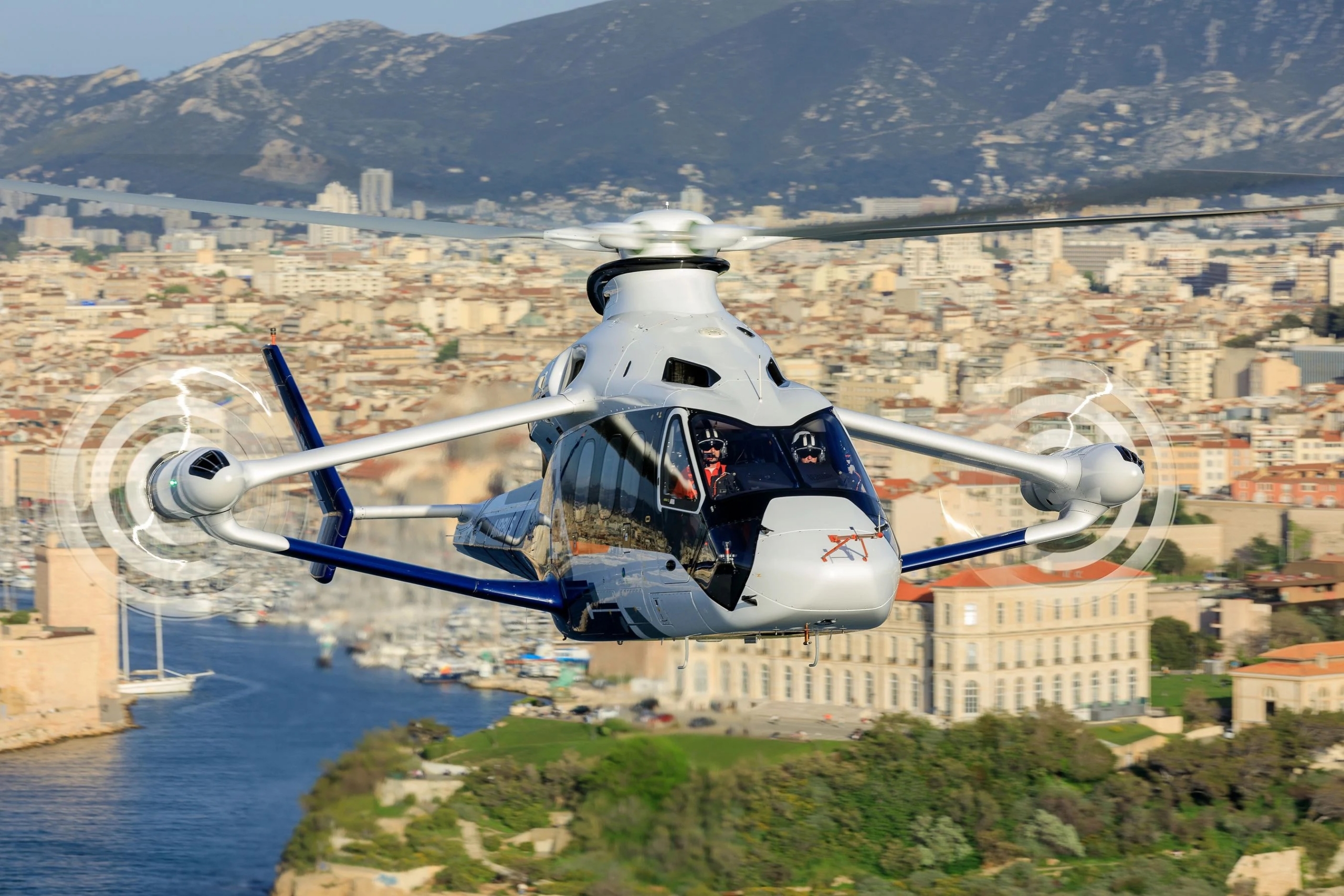 Airbus Racer helicopter on a test flight