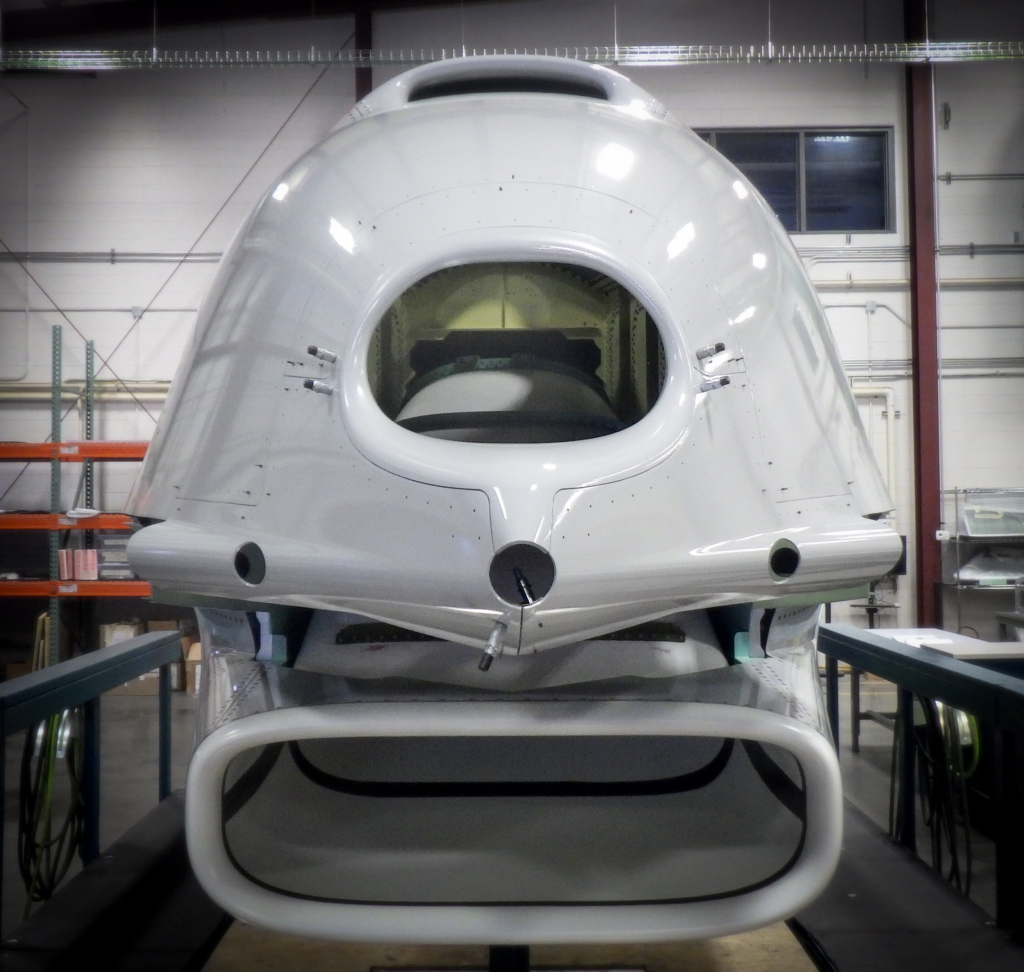 Aurora X-65 fuselage completion 2