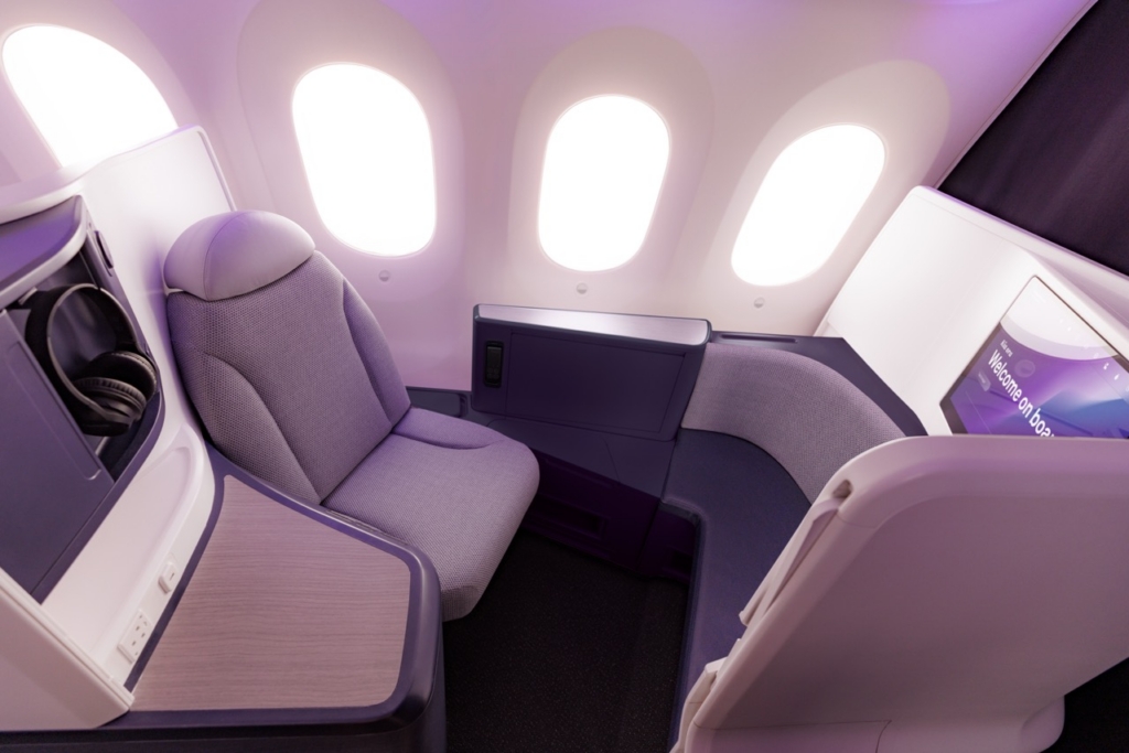 Air New Zealand new Business Premiere Luxe seat 787