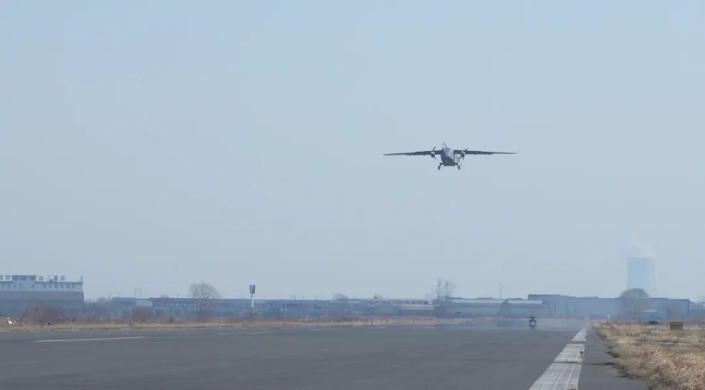 Chinese Changying-8 test flight