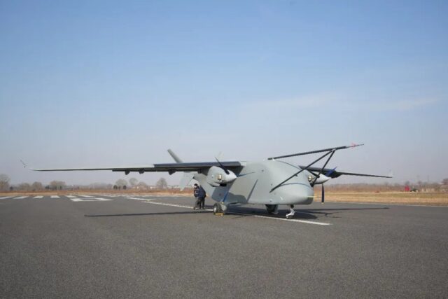 Chinese Chinese Changying-8 test flight