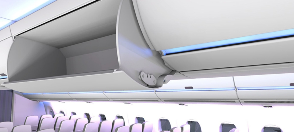 Diehl Aviation MLS system for overhead bins