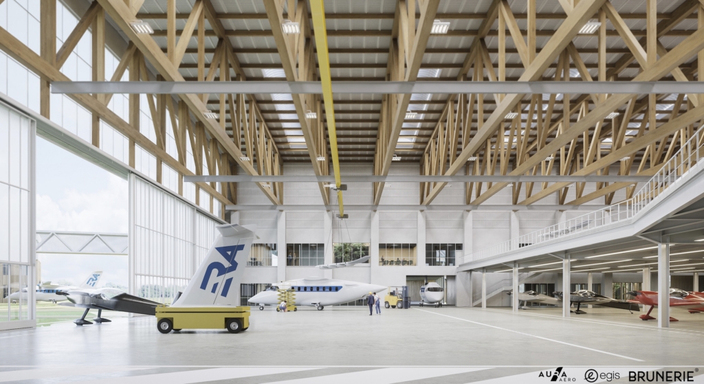 Aura Aero ERA hybrid electric regional aircraft