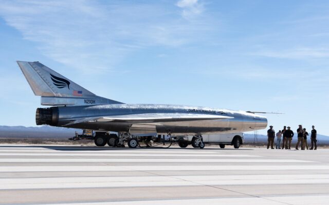 Hermeus F-16 sized uncrewed aircraft Quarterhorse