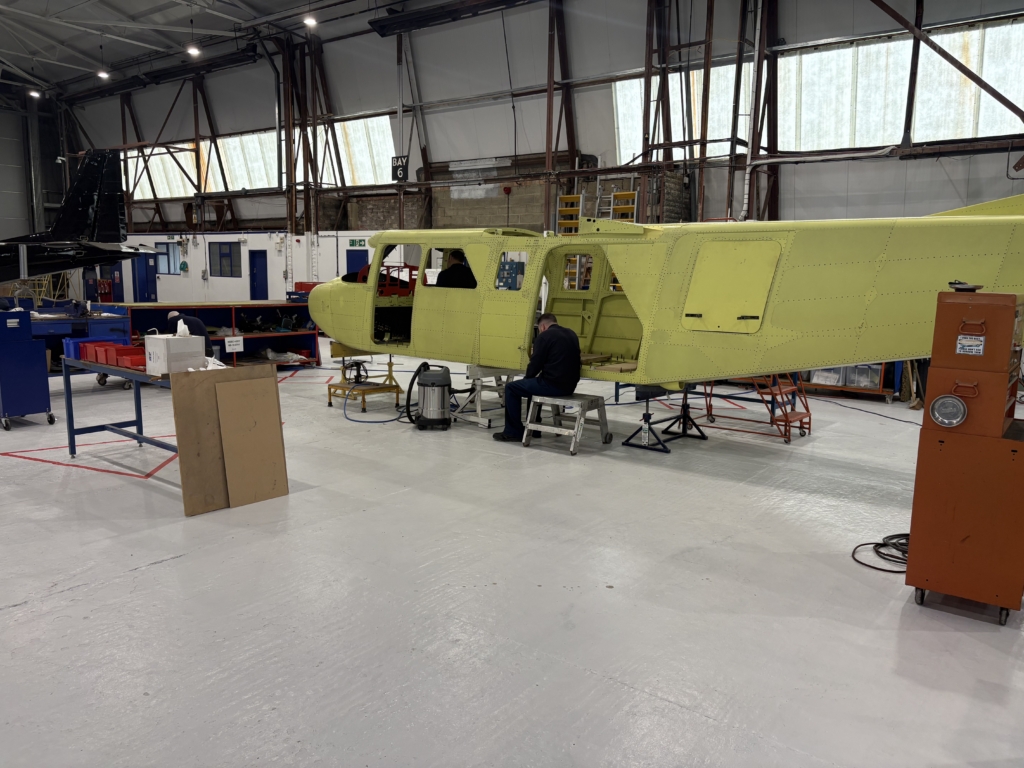 Britten-Norman production line 