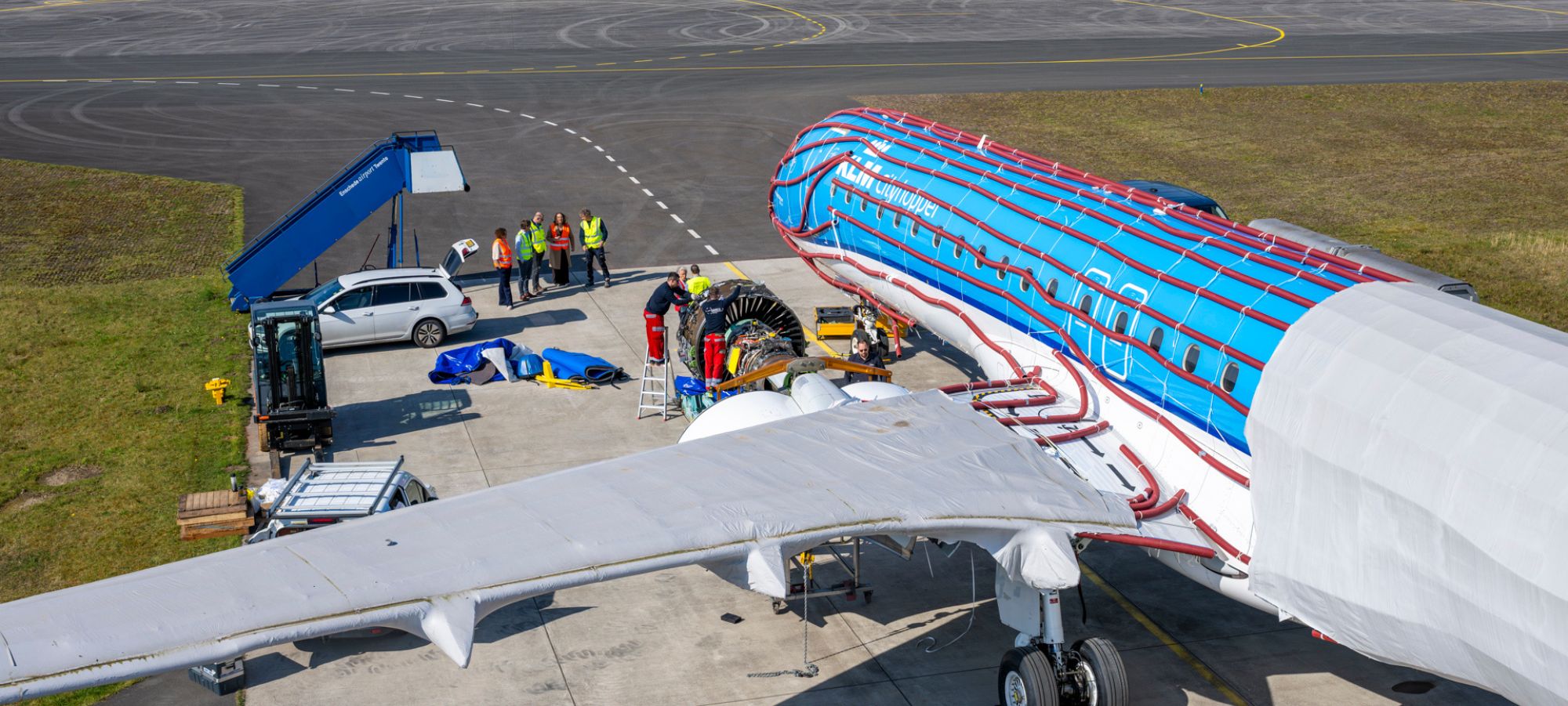 KLM Cityhopper begins reactivation of four E195-E2s following grounding due to engine constraints