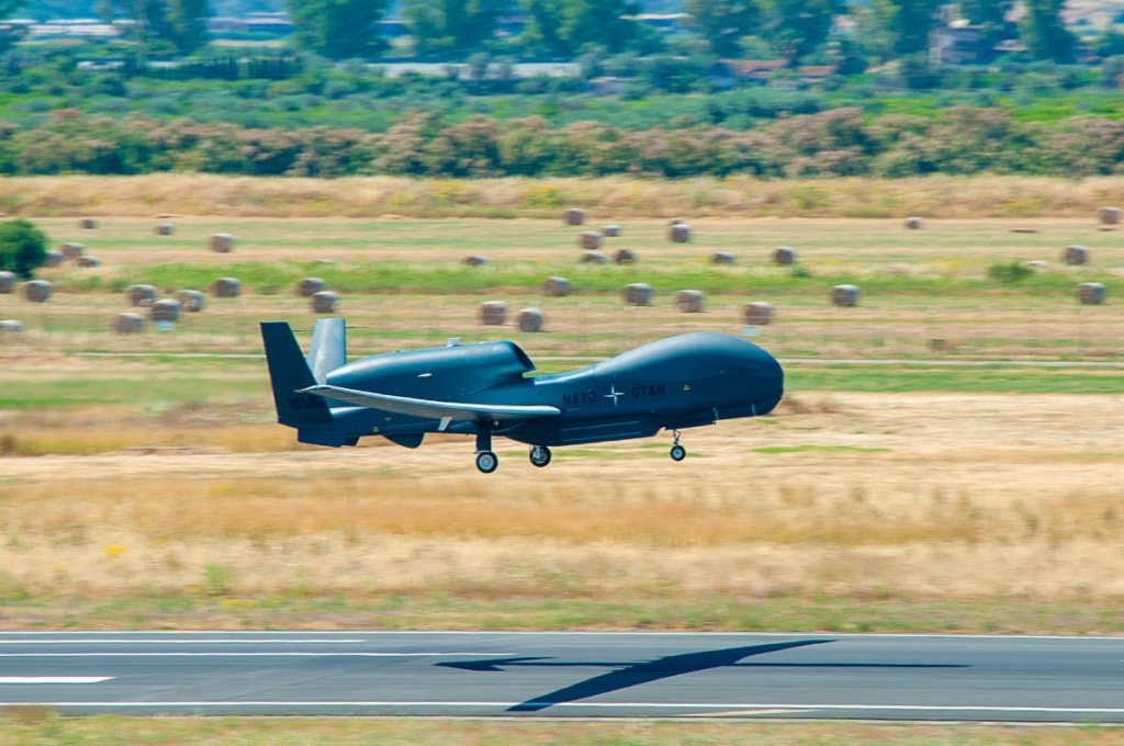 NATO RQ-4D Phoenix alliance ground surveillance aircraft