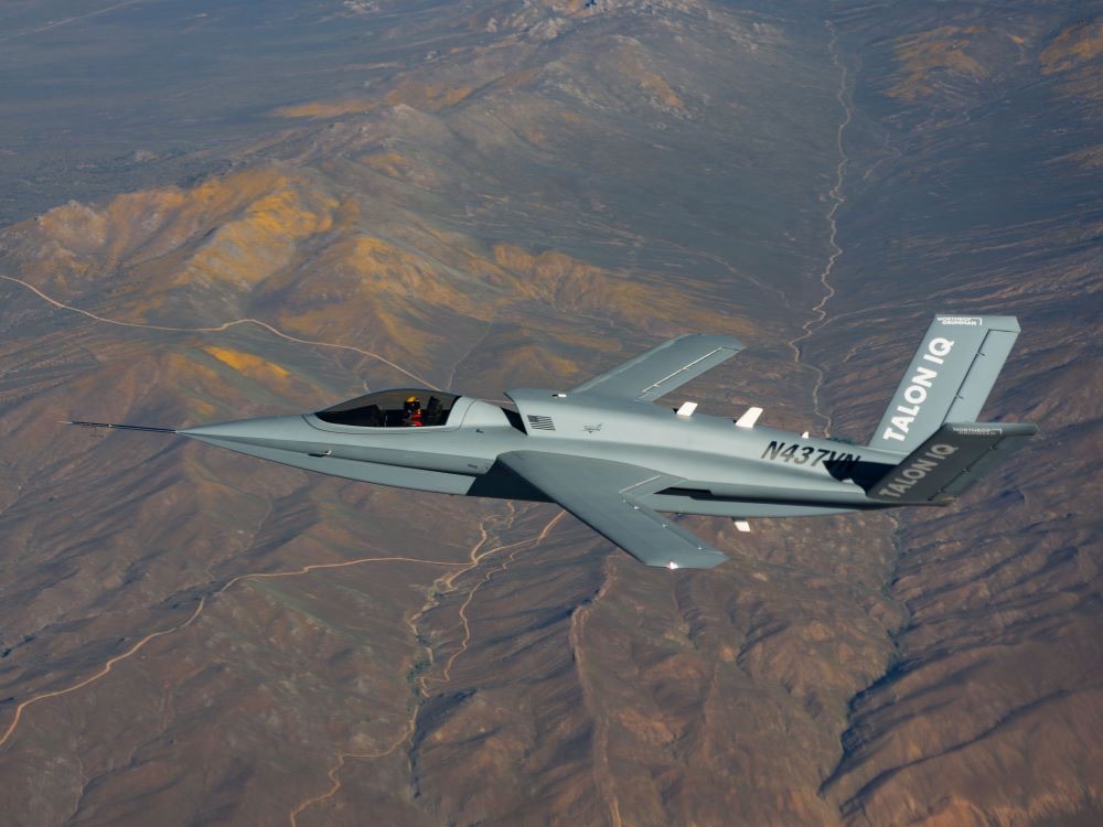 Northrop Grumman’s Talon IQ Swaps Autonomy Skills in Flight with Applied Intuition 