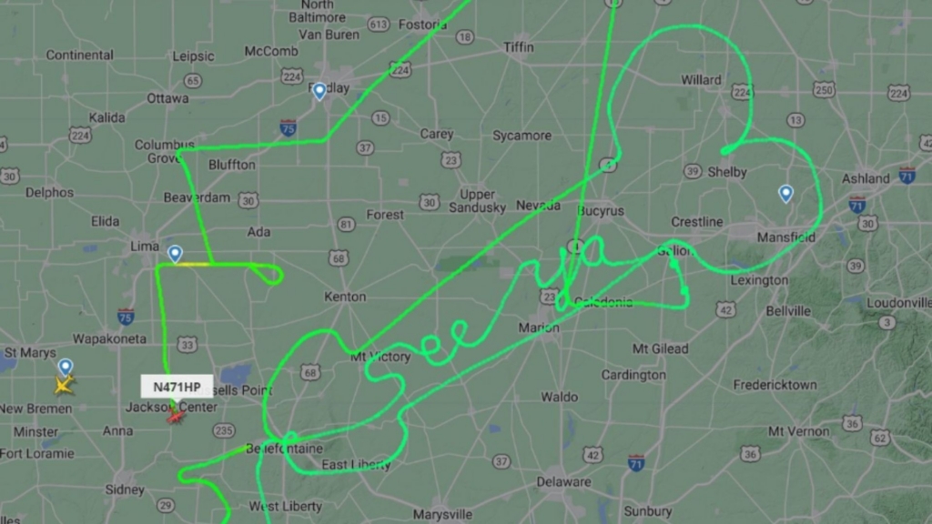 Phallic art from unknown pilot