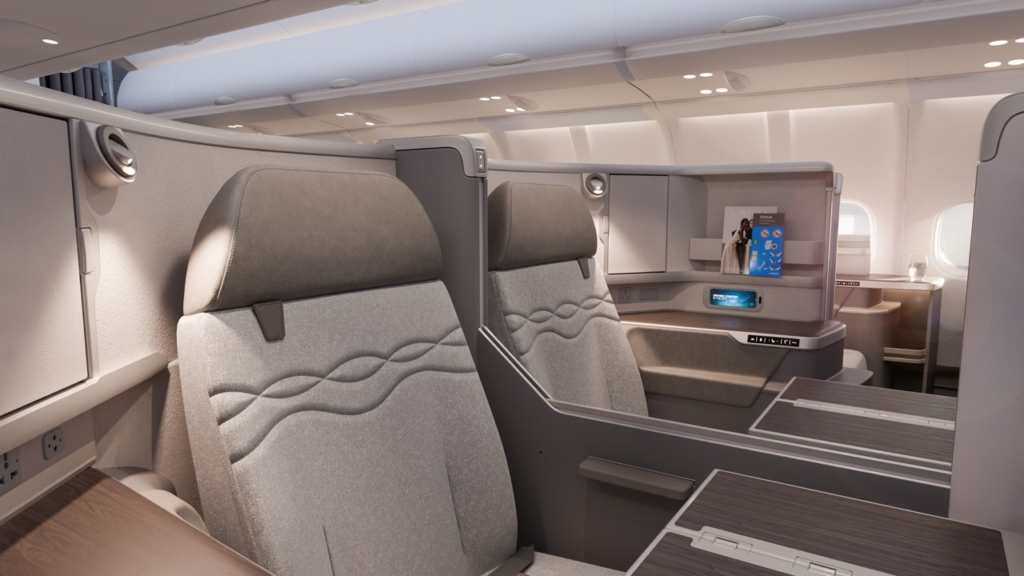 RECARO AI-powered business class seat