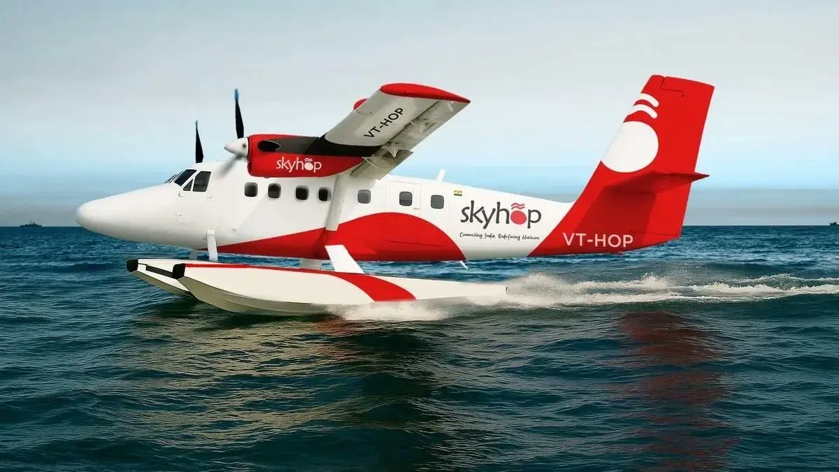 SkyHop aviation DHC-6 Twin Otter seaplane for India
