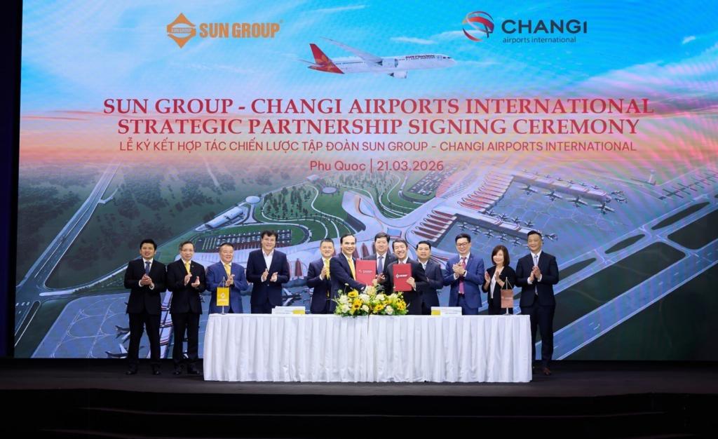 Sun Group Changi Airports partnership