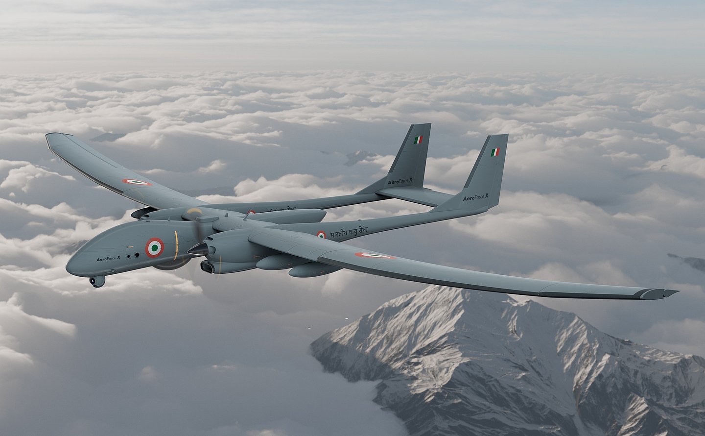 The Aeroforce X ISR MALE drone