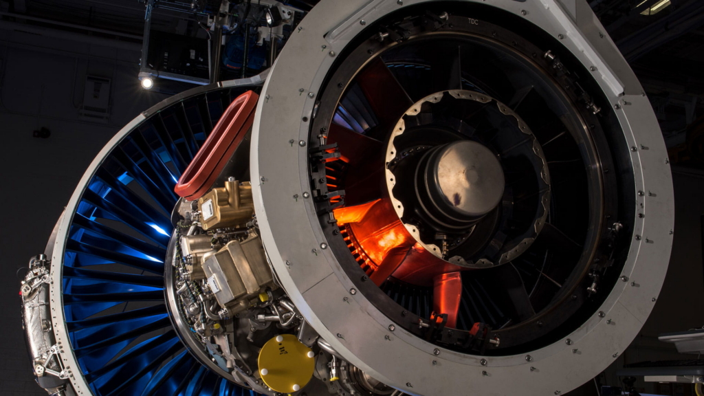 The Pratt and Whitney GTF Advantage engine