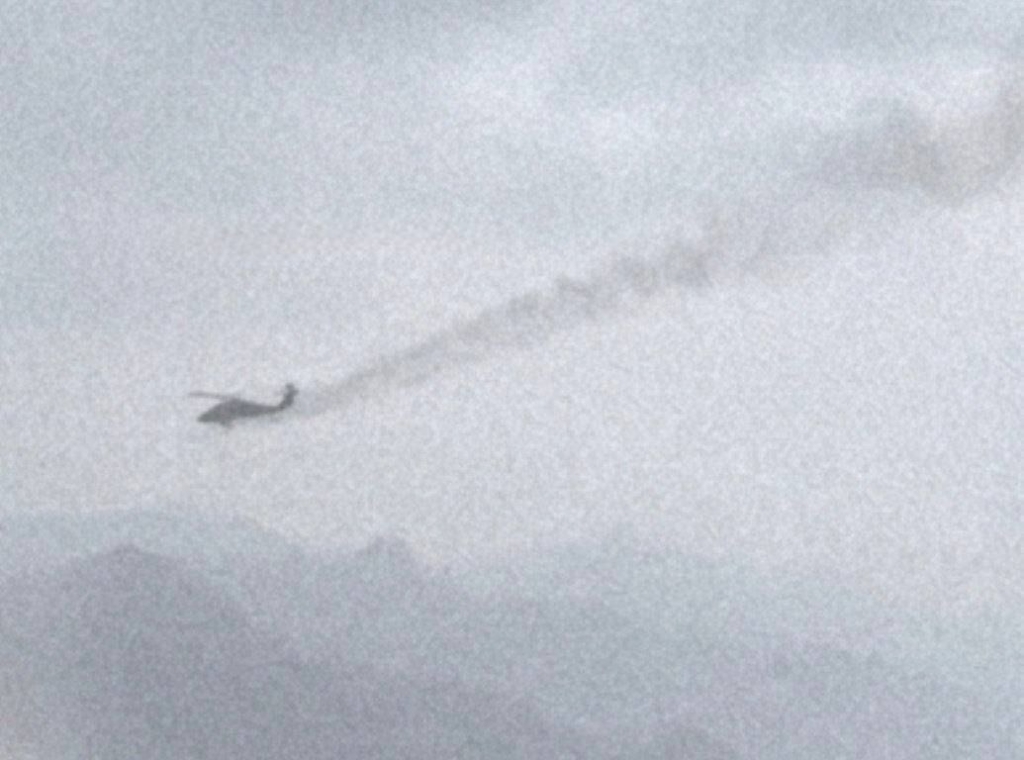 US Black Hawk HH-60 Pave Hawk helicopter shot down in Iran