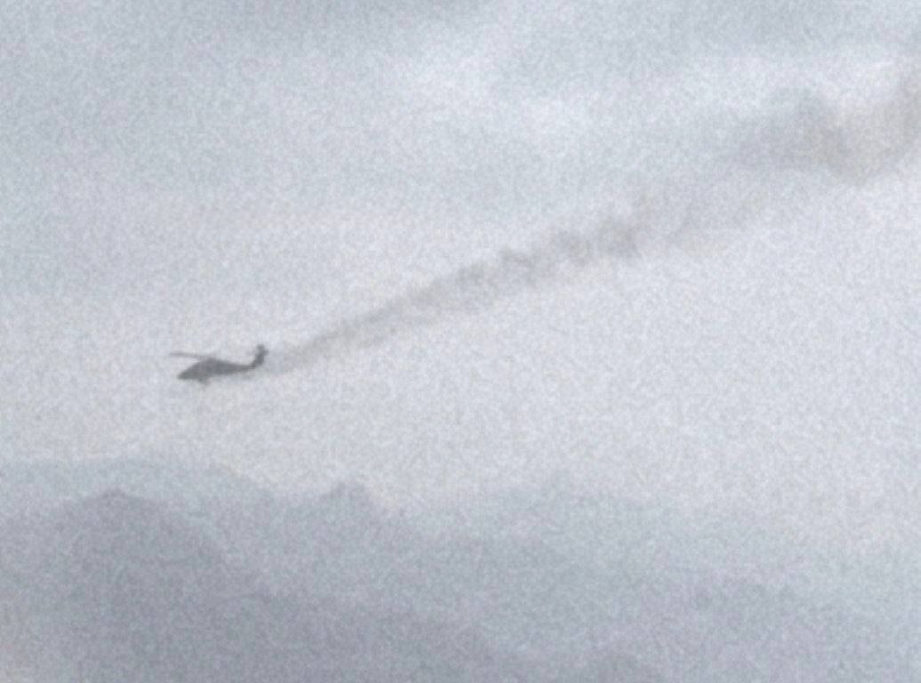 US Black Hawk HH-60 Pave Hawk helicopter shot down in Iran