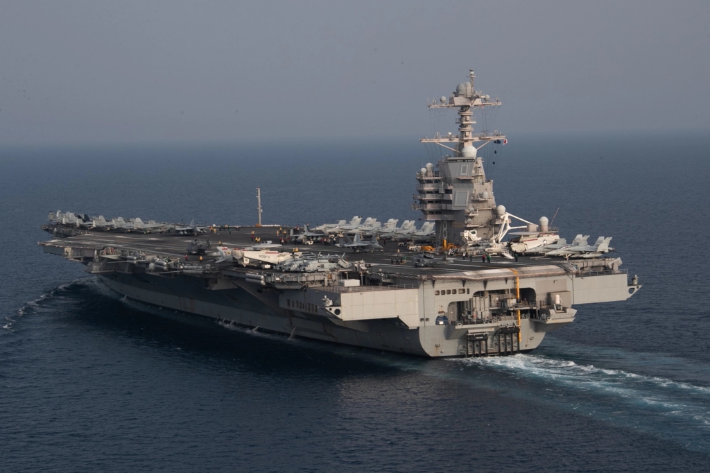 USS Gerald R. Ford aircraft carrier