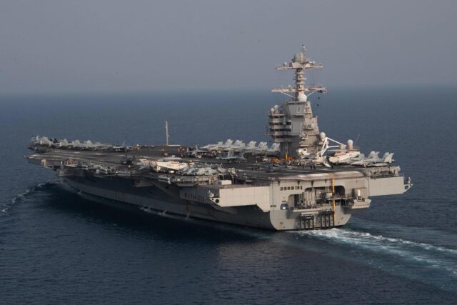 USS Gerald R. Ford aircraft carrier