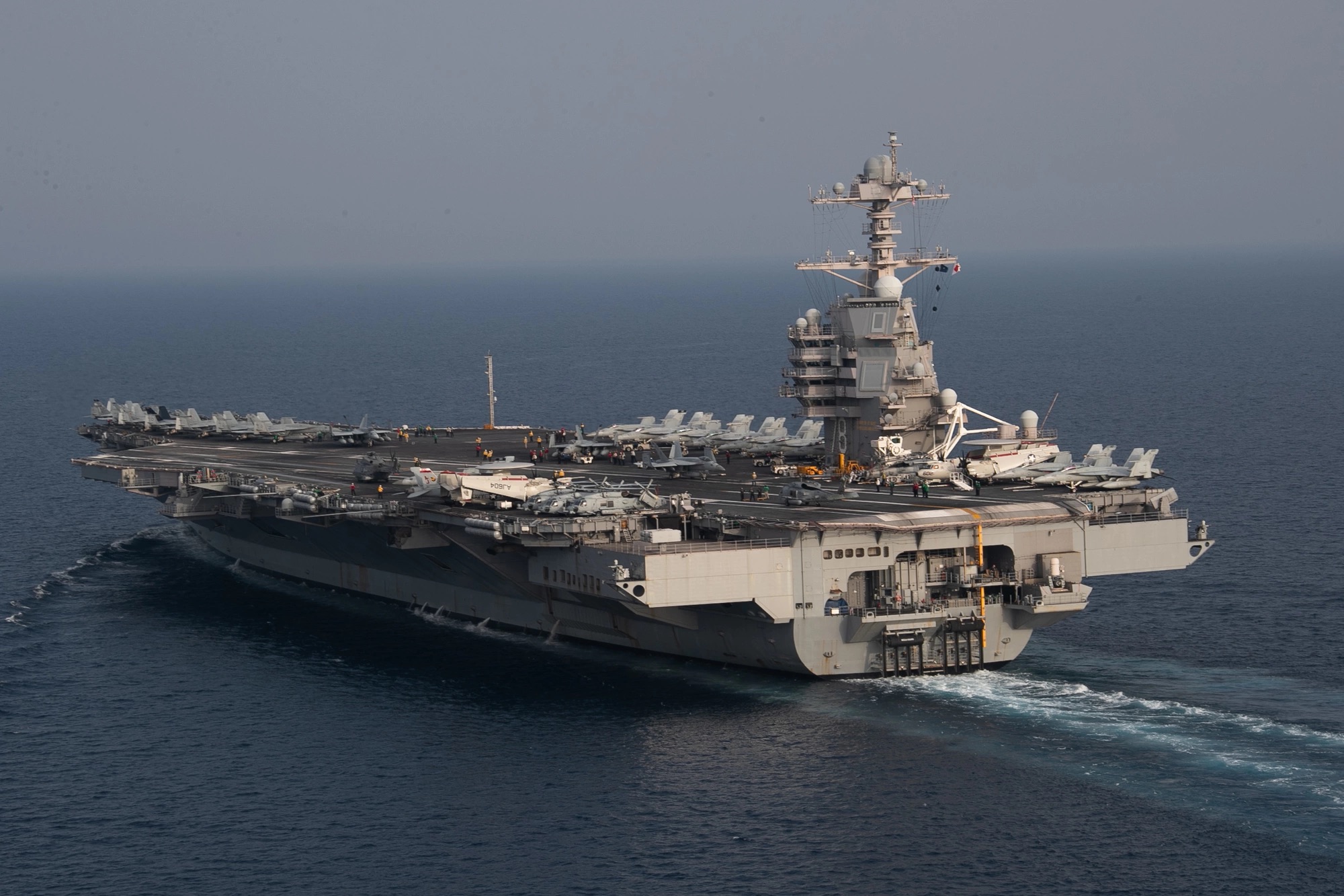 USS Gerald R. Ford aircraft carrier